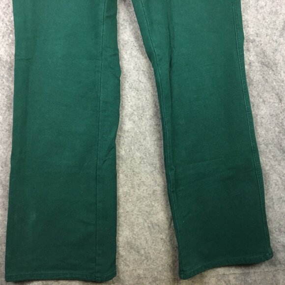 Quacker Factory Dream Jeannes 8 29 High Rise Bootcut Green Stretch Embellished - Picture 2 of 13